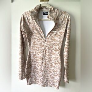 PRIX WORKSHOP Knight camo print dress